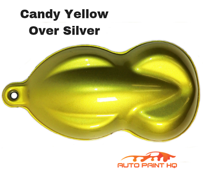 #ad Candy Yellow over Silver Base Complete Gallon Kit