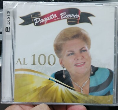 #ad Paquita La Del Barrio Al 100 2 CD#x27;s Brand New Sealed