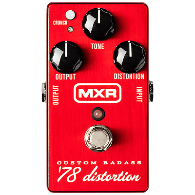 #ad MXR M78 Custom Badass #x27;78 Distortion Guitar Effects Pedal