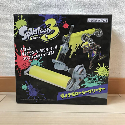 #ad TAITO Splatoon3 Dynamo Roller Design Lint Roller Angle Change Cleaner New F S JP