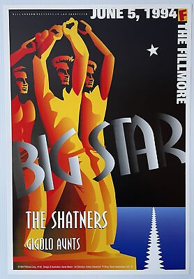 #ad Big Star Concert Poster 1994 F 149 Fillmore