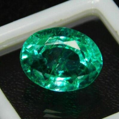 #ad Loose Gemstone Natural Emerald 6*8mm 12*16mm Oval Shape