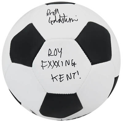 Brett Goldstein Signed Wilson Soccer Ball w Roy FxxxING Kent Ted Lasso SS COA