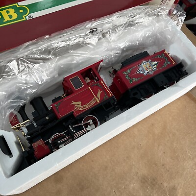 #ad LGB 25171 CHRISTMAS 0 4 0 STEAM ENGINE WITH TENDER C7 EXCELLENT