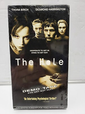 #ad Rare The Hole Thora Birch VHS Screener 2001 Demo tape New Sealed
