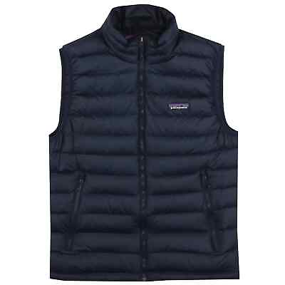 #ad PATAGONIA Mens Down Sweater Vest Retired Style 84622 Classic Navy Small NWT