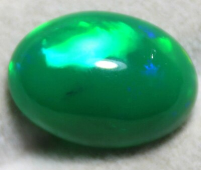 #ad Natural Ethiopian Green Fire Opal Loose Gemstone Making Jewelry Opal 5.15 Ct SHB