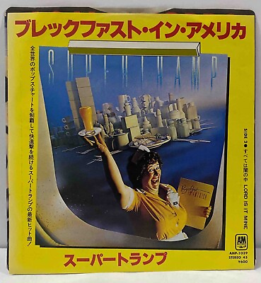 #ad Supertramp Breakfast In America Japan Vinyl 7quot; Single AMP 1039