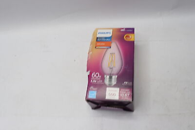 Philips LED Post Bulb Warm Glow F15 Medium Dimmable 60W