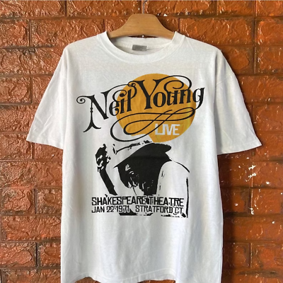 #ad Neil Young Live At Shakespeare Theatre 1971 T Shirt