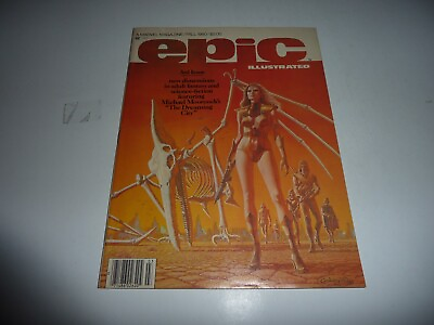 #ad EPIC ILLUSTRATED #3 FALL 1980 Marvel Magazine Nice Copy VF NM 1st DREADSTAR