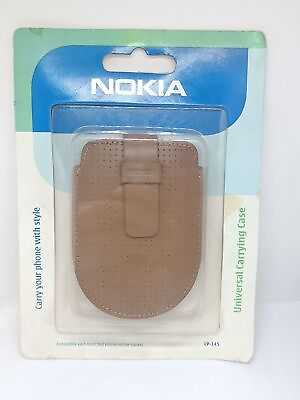 Original Nokia Cover Case CP 145 Leather Carrying Case Brown