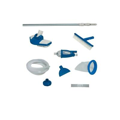 #ad Intex Pool Maintenance Kit 2quot; X 59quot; Pump Replacement Hose Attaches To Leaf Rake