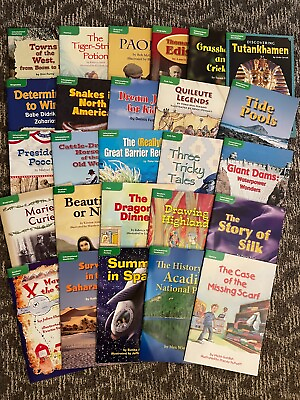 Set of 26 4th Grade Leveled Readers Macmillan McGraw Hill Treasure Series