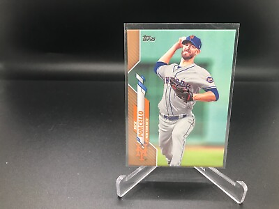 #ad Rick Porcello 2020 Topps Gold #619 2020 New York Mets