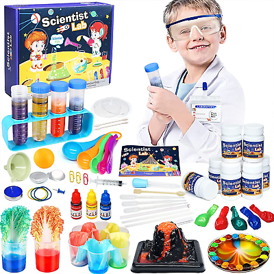 Kids Science Kit STEM Toys Science Kits for Kids Age 6 8 12 36 Science Lab Ex