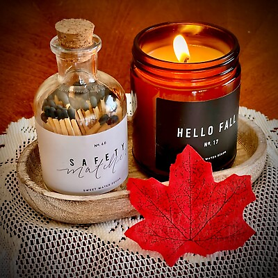 “Hello Fall” Candle Gift Set All Three Items NOW 32.99 Free Shipping 40 Hours