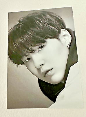BTS Love My Army Large 3.5 X5 Double Sided Photo Card {Suga} US Seller