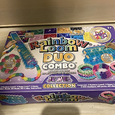 Rainbow 🌈 Loom Rubberband Craft Kids Kids Brand New Unused