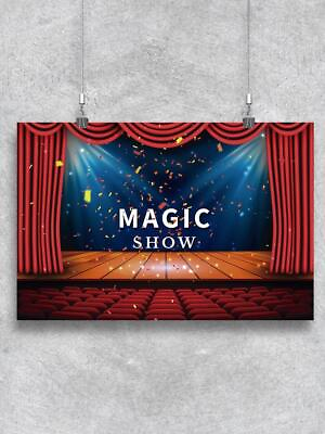 Magic Show Theater Poster Image by Shutterstock