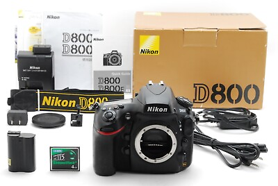 #ad EXCELLENT w Box Nikon D800 36.3 MP Digital SLR Camera from JAPAN