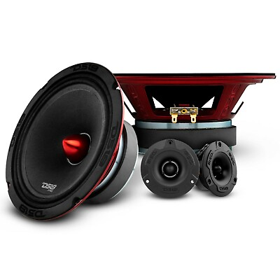 #ad DS18 6.5quot; PRO X6.4BMPK Speakers Package Mid and High 500W Max 4 Ohms