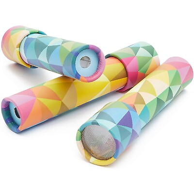 3 Pack Kaleidoscope for Kids Boy Girl Children Colorful Classic Educational Toy