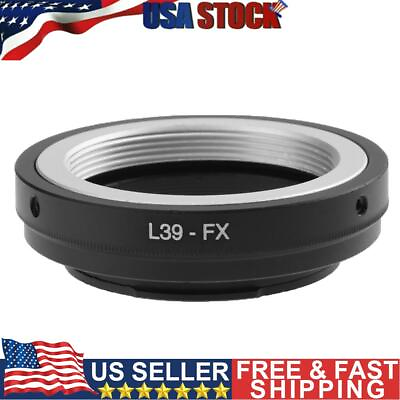 #ad Camera Lens Adaper L39 FX for LEICA M39 Screw Lens to for Fujifilm X Pro1 US