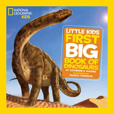 #ad National Geographic Little Kids First Big Book of Dinosaurs National Geo GOOD