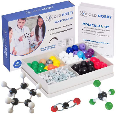 #ad Organic Chemistry Model Kit 239 Pc Molecular