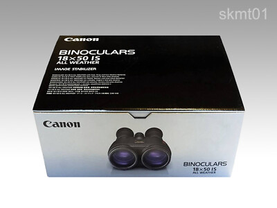 Canon Binoculars 18x50 IS Image Stabilized Waterproof from Japan DHL Fast Ship
