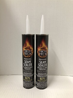 Black Seam Sealer 2 tubes Auto Body Grade Professional