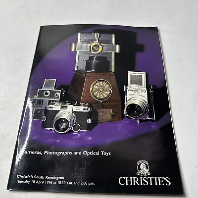 #ad Christie#x27;s South Kensington Cameras Optical Toys April 1996