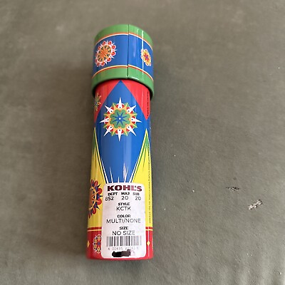 #ad Schylling Classic Tin Kaleidoscope Circus Toy 2002 Classic Toy Factory Unsealed