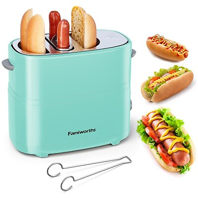 #ad Versatile hot dog and toaster with adjustable Settings and drip pan