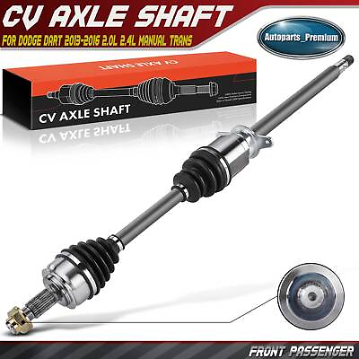 #ad Front Right CV Axle Assembly for Dodge Dart 2013 2016 2.0L 2.4L Manual Trans.