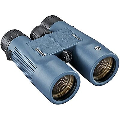 #ad Bushnell H2O 8x42 Waterproof Binoculars 8x42mm Dark Blue Roof WP FP Twist Up