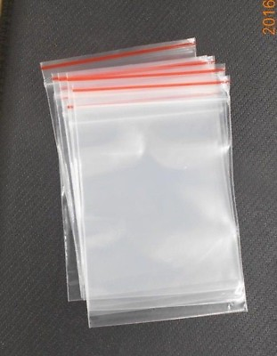 Clear Reclosable Zip and Lock Plastic 2 Mil Bags Poly Jewelry FBA Zipper Bags