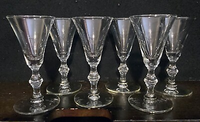 Liquor Glasses. Vintage Barware. Stemmed Shot Glasses Pony Glasses Mini Martini