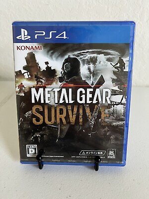 #ad Metal Gear Survive PlayStation 4 Japanese Version Japan Version New Sealed