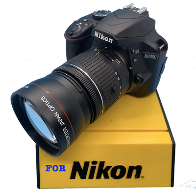 SPORT ACTION 2X TELE ZOOM LENS FOR Nikon D3200 D3000 D5300 D5000 D5200 D3300