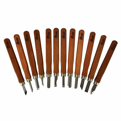 Premium Wood Carving Tools Kit Durable High Carbon Stainless Steel 12 Pieces