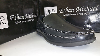 Ethan Michael Men#x27;s Black Dress Shoes Aiia 01 Aiia 02 Ted 02 Size 7.5 12