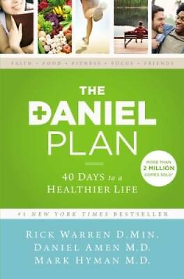 #ad The Daniel Plan: 40 Days to a Healthier Life Hardcover By Warren Rick GOOD