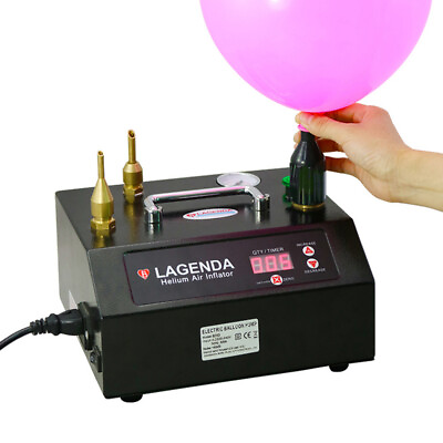#ad Electric Helium Balloon Inflator Air Pump Quantitative Floating Balloon Inflator