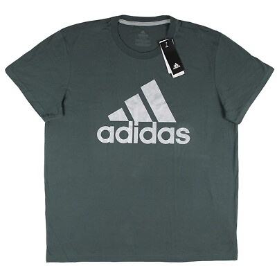 #ad Men#x27;s Adidas Classic Go To Performance Short Sleeve T Shirt Green White FI7308