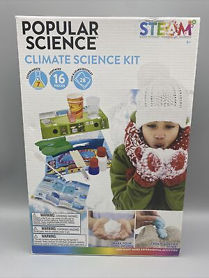 Popular Science Climate Science Kit STEM Toys Gifts Educational Fun Experiments