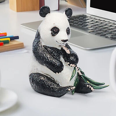 #ad Animal Figure Cute Shape Fall Resistant Simulation Panda Figure Toy Miniature