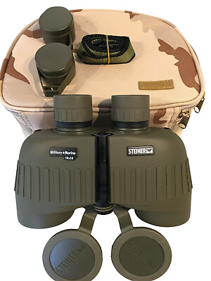 #ad Steiner 10x50 Military Marine Binoculars MM1050 Model 2035
