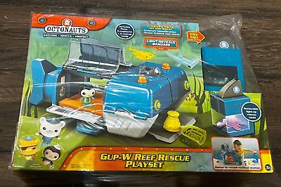 #ad OCTONAUTS Gup W Rescue Reef Playset w Working Lights amp; Rescue Tank Accessories